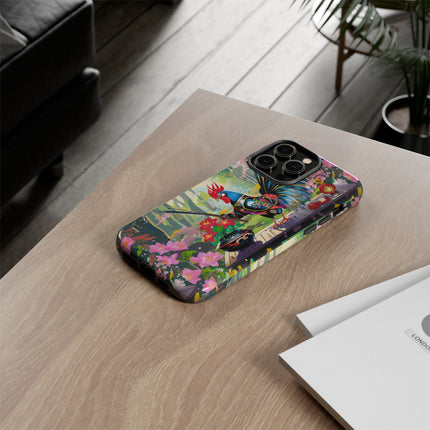 Cyberpunk Rooster Phone Cases