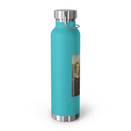 American Gothic by Grant Wood Copper Vacuum Insulated Bottle, 22oz