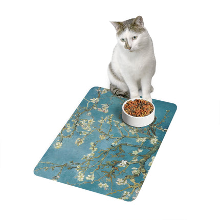 Vincent Van Gogh Almond Blossom Pet Food Mat – Blossoming Branches