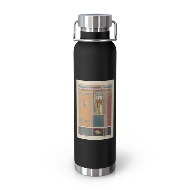 Pompeii Wall Pl.20 by Victor Steeger Copper Vacuum Insulated Bottle, 22oz