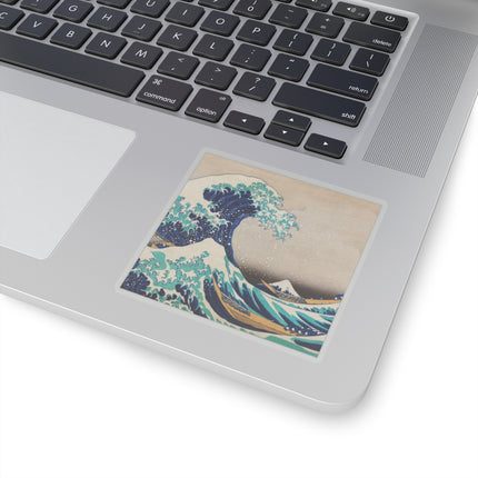 The Great Wave off Kanagawa by Katsushika Hokusai Kiss-Cut Stickers (4 Sizes)