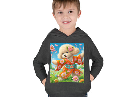 Chrysanthemum Meadow Play Toddler Pullover Fleece Hoodie