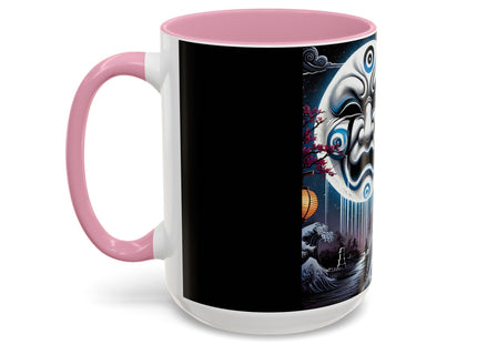 Geisha’s Black Ink Tears Colorful Mugs (11oz, 15oz)