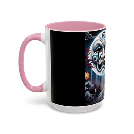 Geisha’s Black Ink Tears Colorful Mugs (11oz, 15oz)