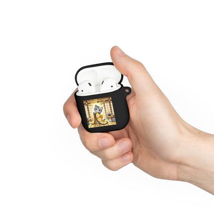 Playful Kitten in the Tea Room AirPods and AirPods Pro Case