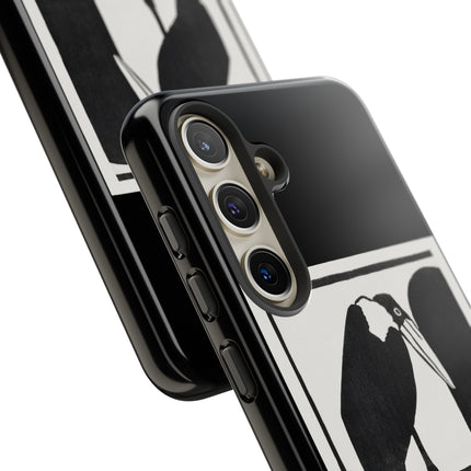 A Lame Marabou by Samuel Jessurun de Mesquita Phone Cases