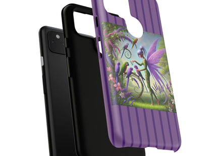 Lavender-Winged Fairy Phone Cases