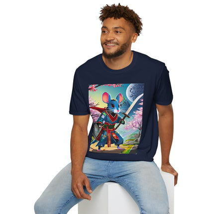 Cyber Samurai Rat Softstyle T-Shirt