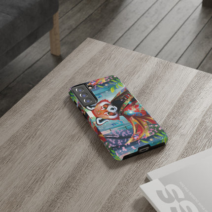 Cybernetic Red Panda Phone Cases