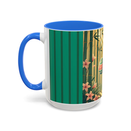 Geisha Kitten’s Easter Stroll Colorful Mugs (11oz, 15oz)