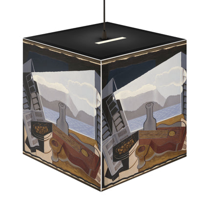 Open Window by Juan Gris Light Cube Lamp