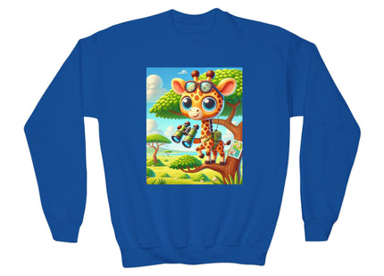 Giraffe Lookout Youth Crewneck Sweatshirt