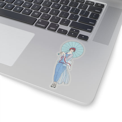 Romance sans paroles (Romance without words) by George Barbier Kiss-Cut Stickers (4 Sizes)