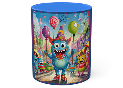 Monster Parade Madness Colorful Mugs, 11oz