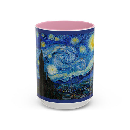 The Starry Night by Vincent Van Gogh Colorful Mugs (11oz, 15oz)