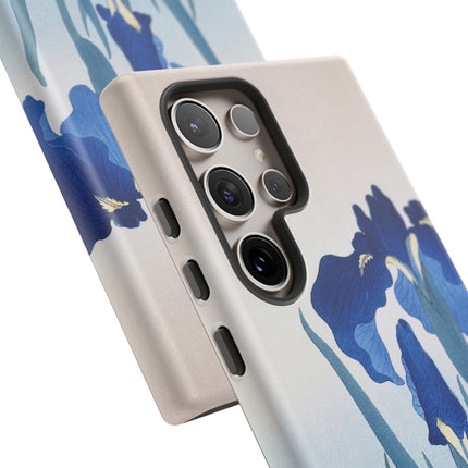 Iris Flowers by Ohara Koson Phone Cases