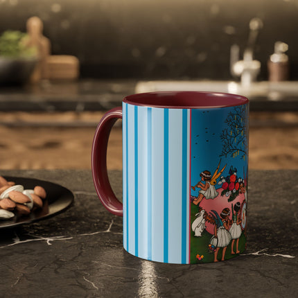 Enchanted Easter Gathering Colorful Mugs (11oz, 15oz)