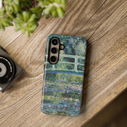 Water Lilies and Japanese Bridge by Claude Monet Phone Cases
