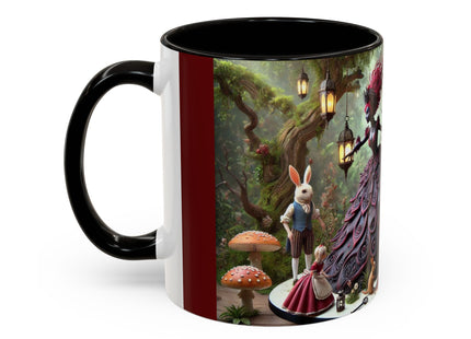 Malice in Wonderland – Gothic Halloween Colorful Mugs (11oz, 15oz)