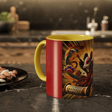 Theatrical Mouse on a Mission Colorful Mugs (11oz, 15oz)