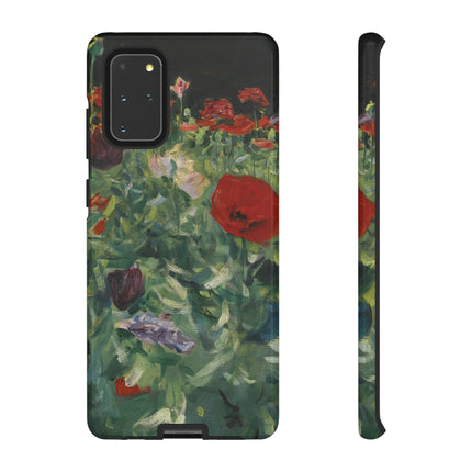 Poppies (A Study of Poppies for Carnation, Lily, Lily, Rose) by John Singer Sargent Phone Cases