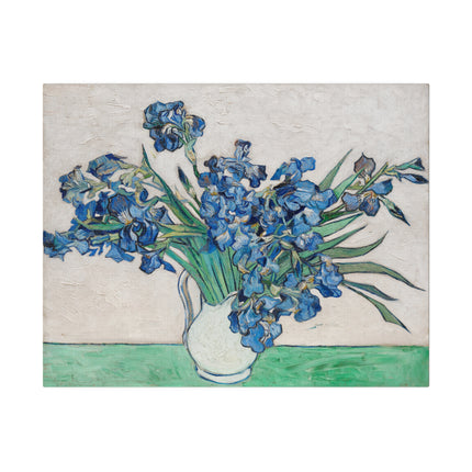 Irises by Vincent Van Gogh Matte Canvas, Stretched, 0.75"