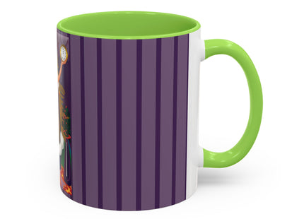 Countdown to Christmas Elegance Colorful Mugs (11oz, 15oz)
