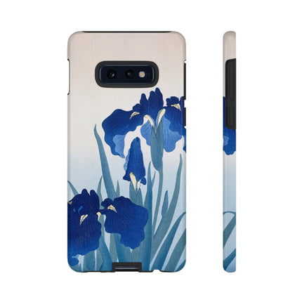 Iris Flowers by Ohara Koson Phone Cases