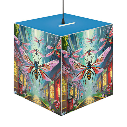 Neon Swarm Light Cube Lamp