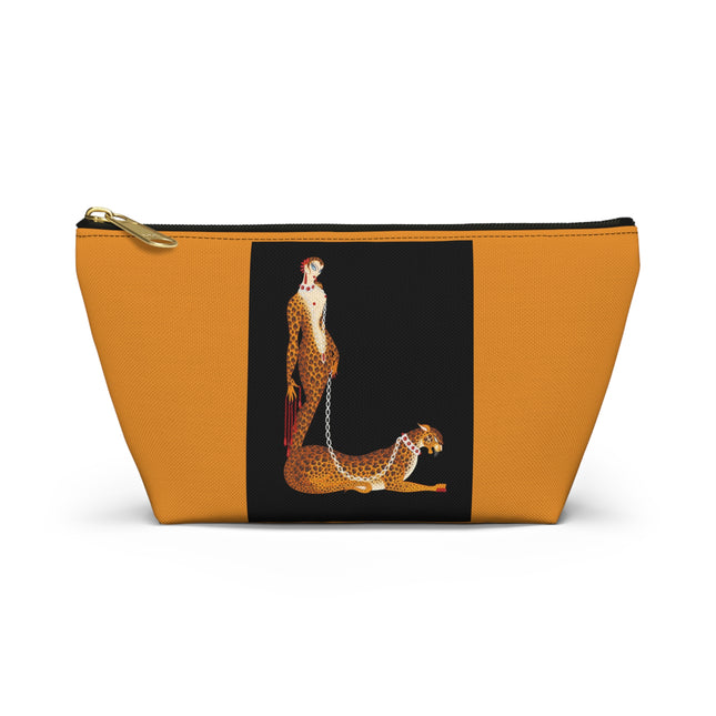 Leopard Queen Cosmetic Bag – Wild Glamour & Art Deco Elegance