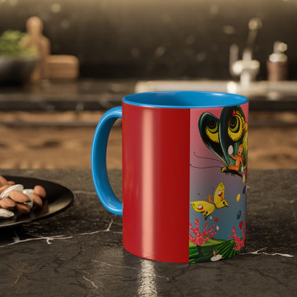Flight Of Easter Delight Colorful Mugs (11oz, 15oz)