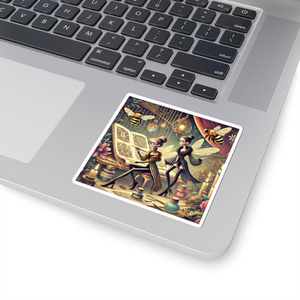 🧚✒️ Fairy Designers Kiss-Cut Sticker – Whimsical Creativity & Enchanted Craft
