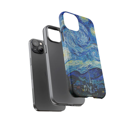 The Starry Night by Vincent Van Gogh Phone Cases