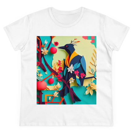 Curious Crow Women's Midweight Cotton Tee