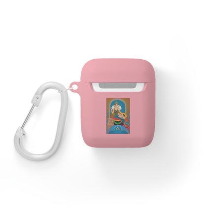 April & Diamond AirPods Case — Gem Series by Sofia Chiostri