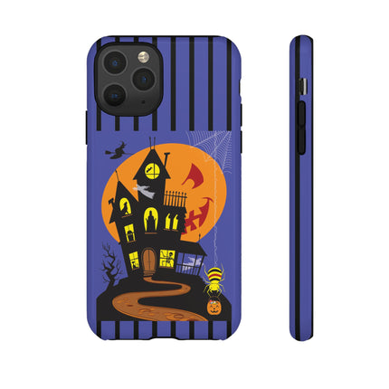 Halloween Night at the Haunted House Phone Cases
