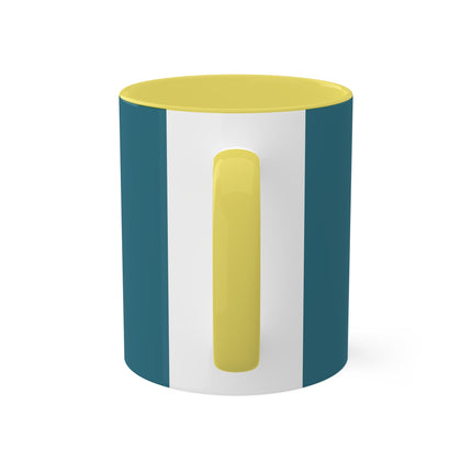 Modern Gallants with Morning Glories by Tsukioka Yoshitoshi Colorful Mugs, 11oz