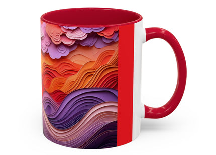 Dramatic Sunset Sky Colorful Mugs (11oz, 15oz)