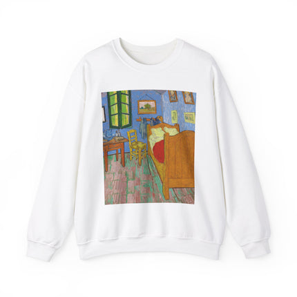 The Bedroom by Vincent van Gogh Heavy Blend™ Crewneck Sweatshirt