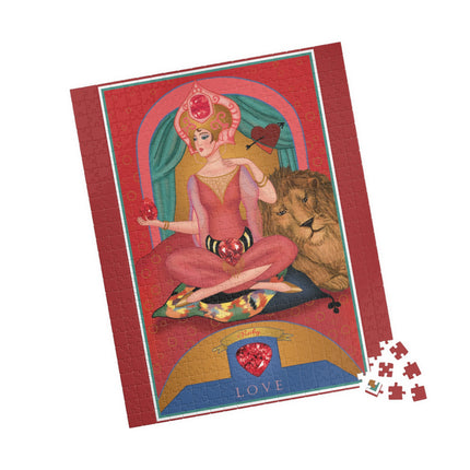 July & Ruby (from the Gem Series) by Sofia Chiostri Puzzle (110, 252, 500-piece)