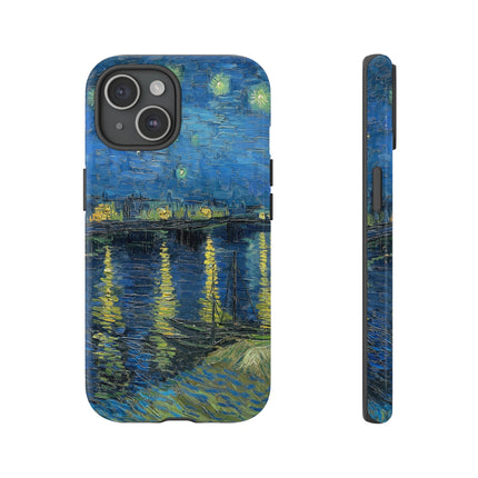 Starry Night Over the Rhone by Vincent Van Gogh Phone Cases