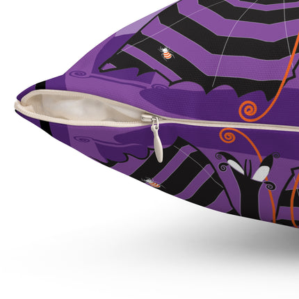Mystic Elegance Spun Polyester Square Pillow