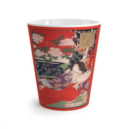 Earth for the Potted Plant by Tsukioka Yoshitoshi Latte Mug