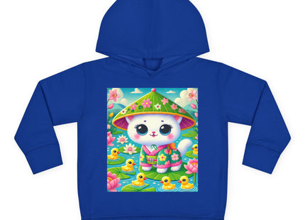 Lily Pond Stroll Toddler Pullover Fleece Hoodie