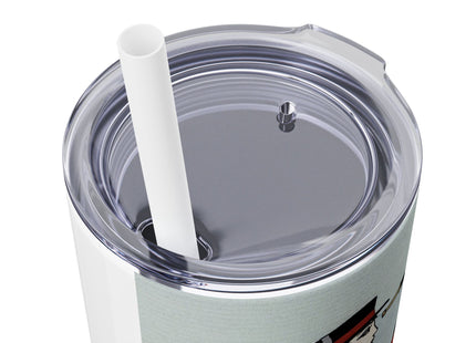 Costume de Yacht by George Barbier Skinny Tumbler with Straw, 20oz