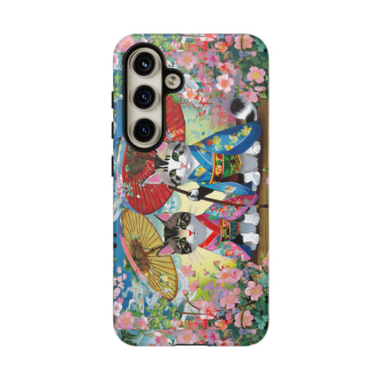Kimono Kitties Phone Cases