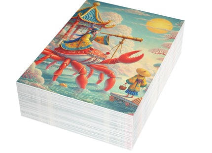 The Celestial Crab Navigator Postcard Bundles (envelopes included) - Bundles of 10, 30, 50 Pieces