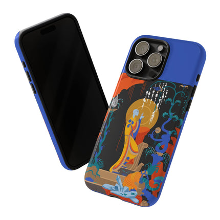 Mystic Oracle Phone Case – Sacred Glow & Eternal Grace