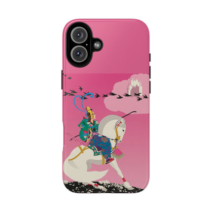 Samurai Princess on the White Steed Phone Case – Epic Grace & Mythic Power