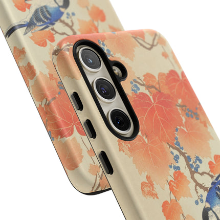 Japanese Bird and Branch by Ohara Koson Phone Cases